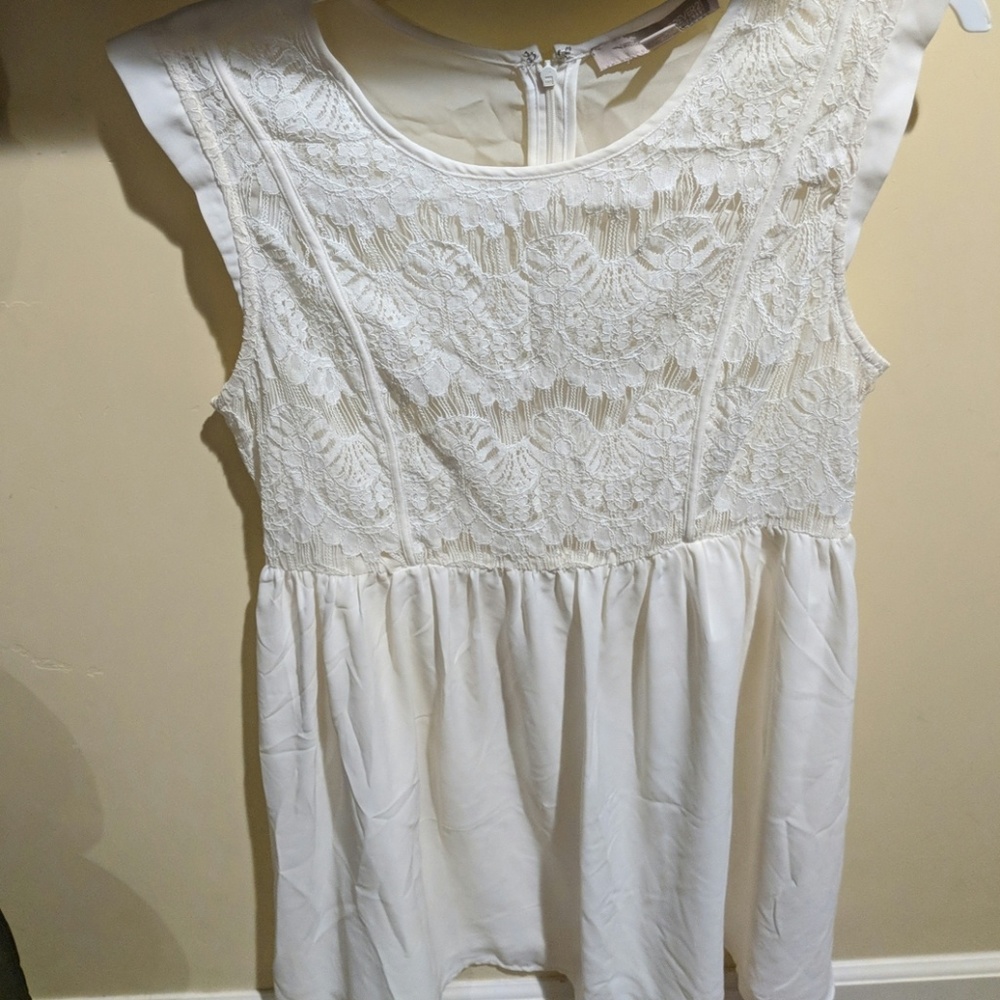 White dress